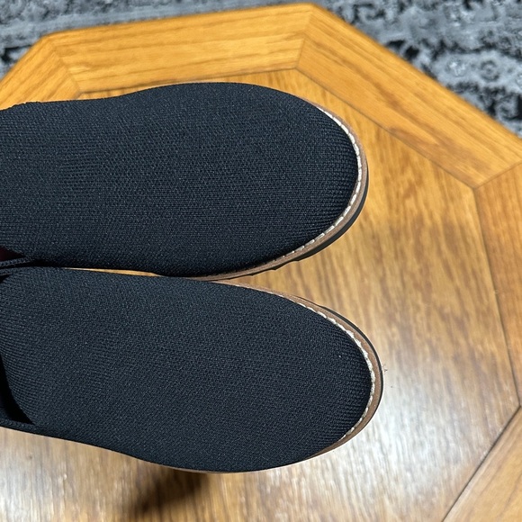 *EILEEN FISHER* Black Embrace Recycled Stretch Knit Slip-On Loafers Size 9.5 main image 9